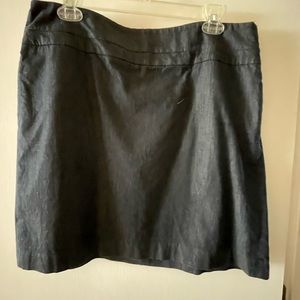 Talbots soft denim like skirt
